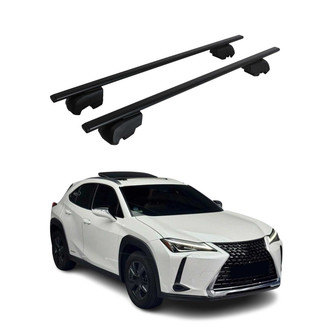 OMAC® - Black Flush-Mounted Roof Rails Cross Bars