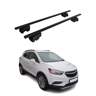 OMAC® - Black Flush-Mounted Roof Rails Cross Bars