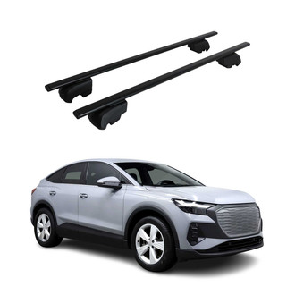 OMAC® - Black Flush-Mounted Roof Rails Cross Bars
