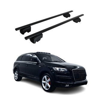 OMAC® - Black Flush-Mounted Roof Rails Cross Bars