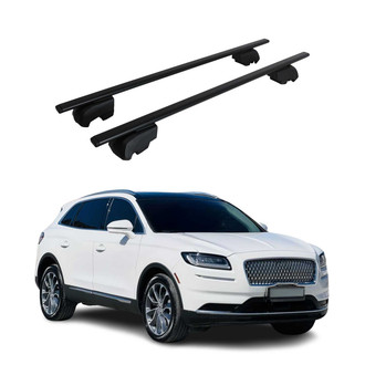 OMAC® - Black Flush-Mounted Roof Rails Cross Bars