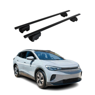 OMAC® - Black Flush-Mounted Roof Rails Cross Bars