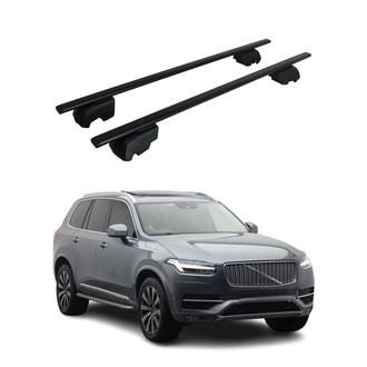 OMAC® - Black Flush-Mounted Roof Rails Cross Bars