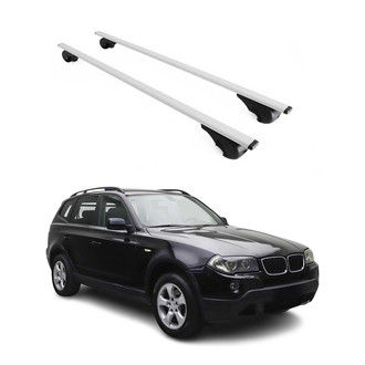 OMAC® - Gray Raised Roof Rails Cross Bars