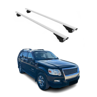 OMAC® - Gray Raised Roof Rails Cross Bars