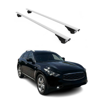 OMAC® - Gray Raised Roof Rails Cross Bars
