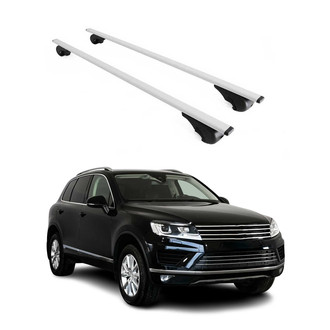OMAC® - Gray Raised Roof Rails Cross Bars