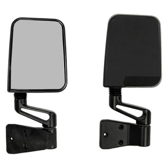 Omix-ADA® - Driver and Passenger Side Manual View Mirrors (Non-Heated)