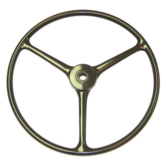 Omix-ADA® - 3-Spoke Steering Wheel with Black Grip
