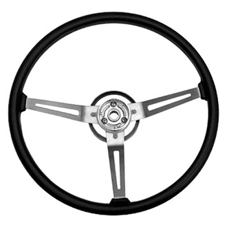 Omix-ADA® - 3-Spoke Black Vinyl Steering Wheel