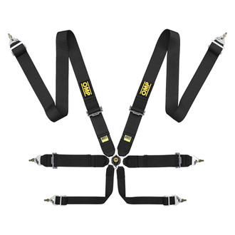 OMP® - 6-Point FIA 8853/2016 Saloon Safety Harness Sets, Black