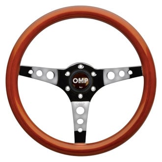 OMP® OD0-2023-019 - 3-Spoke Mugello Series Wood Steering Wheel