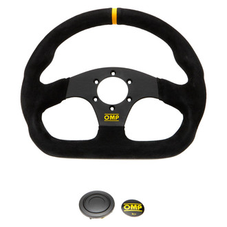 OMP® OD0-1990-071 - 3-Spoke Superquadro Series Racing Steering Wheel