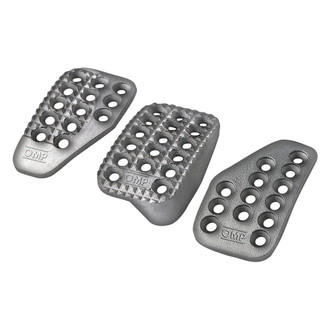 OMP® - Sandblasted Aluminum Manual Pedal Pad Set
