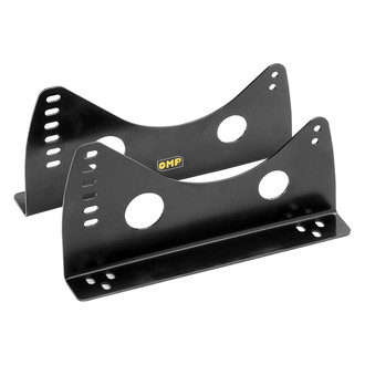 OMP® - Steel Low Side Mount Brackets, 350mm Length, Black