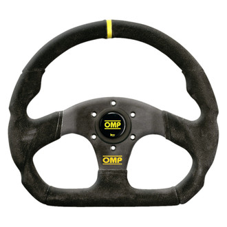 OMP® OD0-1990-071 - 3-Spoke Superquadro Series Racing Steering Wheel