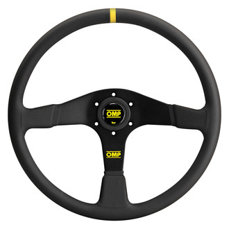 OMP® OD0-2030-071 - 3-Spoke Velocita Liscio 380 Series Racing Steering Wheel