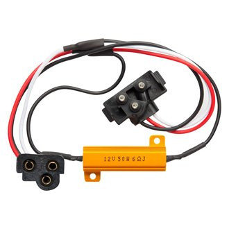 Optronics® ALEDRST2B - LED Load Equalizer with Male PL-3 Plug and Female PL-3 Plug