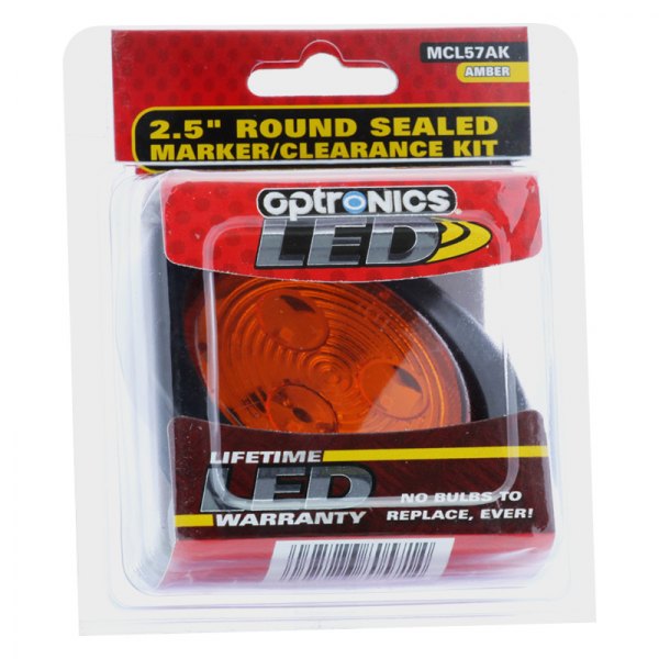 Optronics® - MCL57 Series 2.5" Round Grommet Mount LED Clearance Marker Light
