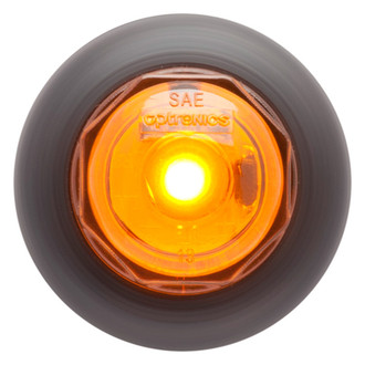 Optronics® - MCL10 Series 0.75" Non-Directional Amber Round Grommet Mount LED Clearance Side Marker Light