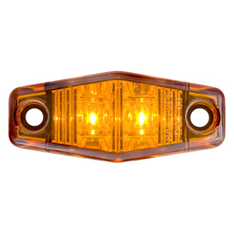 Optronics® - MCL13 Series 4.1" Mini Yellow Oblong Surface Mount LED Clearance Marker Light