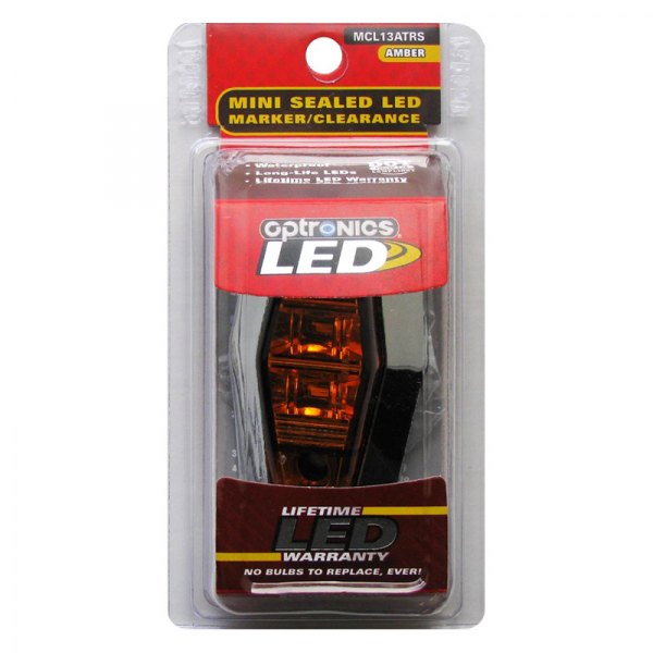 Optronics® - MCL13 Series Oblong Surface Mount LED Clearance Marker Lights