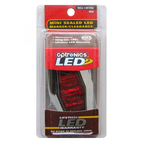 Optronics® - MCL13 Series Oblong Surface Mount LED Clearance Marker Lights