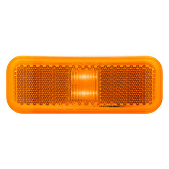 Optronics® - MCL40 Series 4" Rectangular Surface Mount LED Clearance Side Marker Light with Reflex