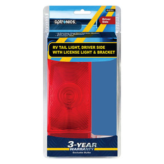 Optronics® - RVST60/61 Series Red Rectangular Surface Mount Tail Lights