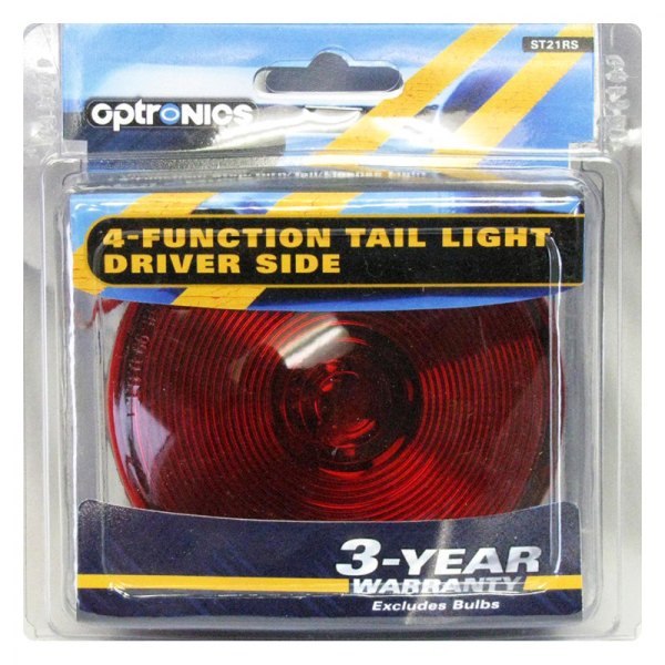 Optronics® - Driver Side ST20/21 Series Round Surface Mount Tail Lights