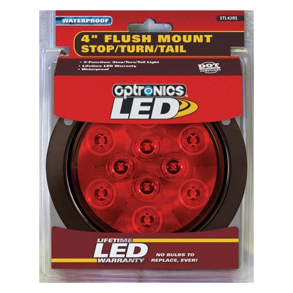 Optronics® - STL42 Series 5.5" Round Flange Mount LED Combination Tail Light