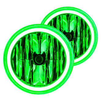 Oracle Lighting® - Factory Style Fog Lights with Green SMD LED Halos Pre-installed