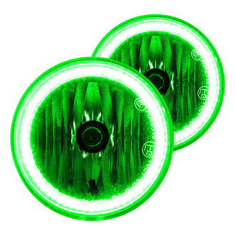 Oracle Lighting® - Factory Style Fog Lights with Green SMD LED Halos Pre-installed