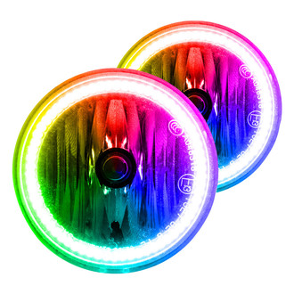Oracle Lighting® - Factory Style Fog Lights with ColorSHIFT SMD LED Halos Pre-installed