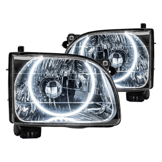 Oracle Lighting® - Chrome Crystal Headlights with White SMD LED Halos Preinstalled