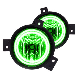 Oracle Lighting® - Factory Style Fog Lights with Green SMD LED Halos Pre-installed