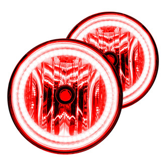 Oracle Lighting® - Factory Style Fog Lights with Red SMD LED Halos Pre-installed