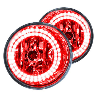 Oracle Lighting® - Factory Style Fog Lights with Red SMD LED Halos Pre-installed