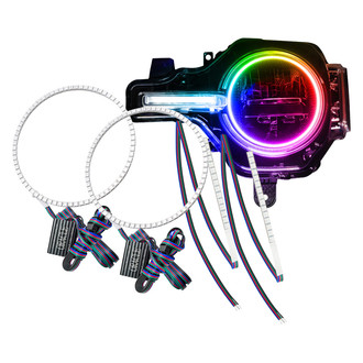 Oracle Lighting® - SMD ColorSHIFT 2.0 Halo Kit with DRL for Headlights