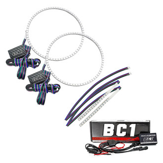 Oracle Lighting® - SMD ColorSHIFT BC1 Halo Kit with DRL for Headlights