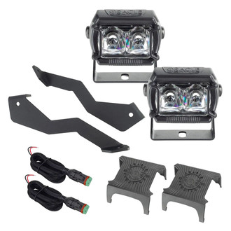 Oracle Lighting® - A-Pillar Vega Series Hood Mount Spot Beam LED Light Kit