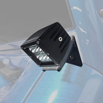 Oracle Lighting® - A-Pillar Bottom Mount 3" 2x20W Square Spot Beam LED Light Kit