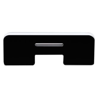 Oracle Lighting® - Matte Black LED Illuminated Letter Badge
