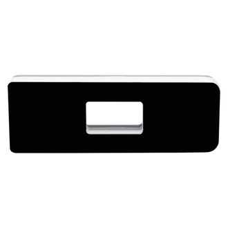 Oracle Lighting® - "D" Matte Black LED Illuminated Letter Badge
