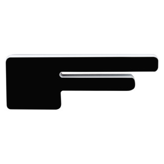 Oracle Lighting® - "F" Matte Black LED Illuminated Letter Badge