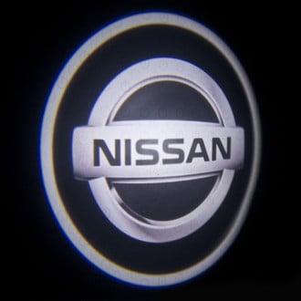 Oracle Lighting® - GoBo Nissan Logo White Door LED Projector
