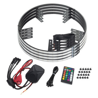 Oracle Lighting® - 16.5" Plasma ColorSHIFT Illuminated ColorSHIFT RGB+W LED Wheel Kit