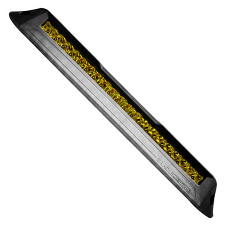 Oracle Lighting® - Front Bumper Flush Mount 100W Mixed Beam Yellow LED Light Bar Kit