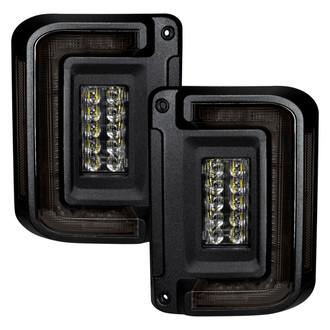 Oracle Lighting® - Driver and Passenger Side Black/Smoke LED Tail Lights