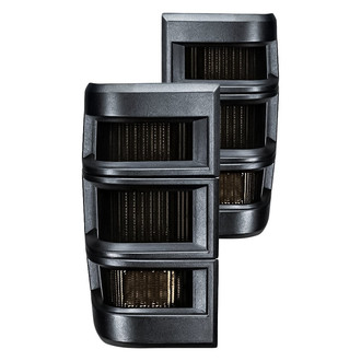 Oracle Lighting® - Driver and Passenger Side Black LED Tail Lights